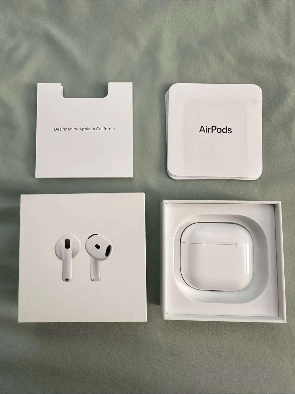 Apple AirPods 4 Wireless Earbuds with Charging Case